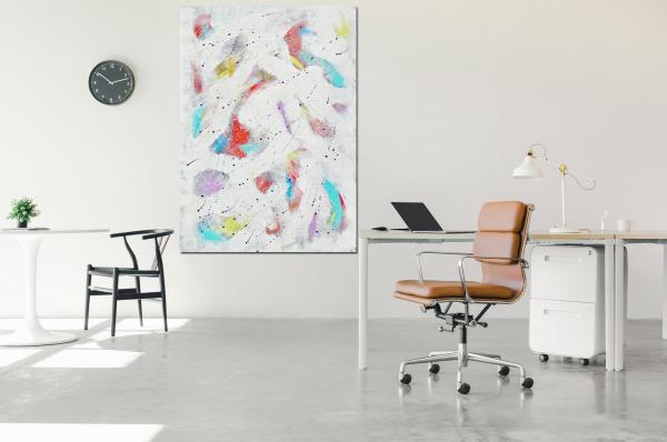 Buy large art pictures abstract hand painted - 1399